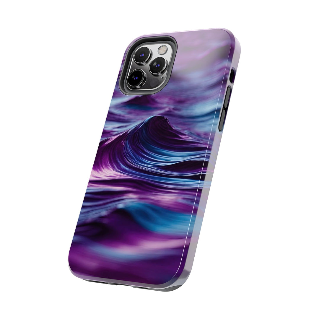 Purple Ocean Waves - Tough Phone Case - Phone Case - g(0D·IO) - iPhone 13 Mini - -