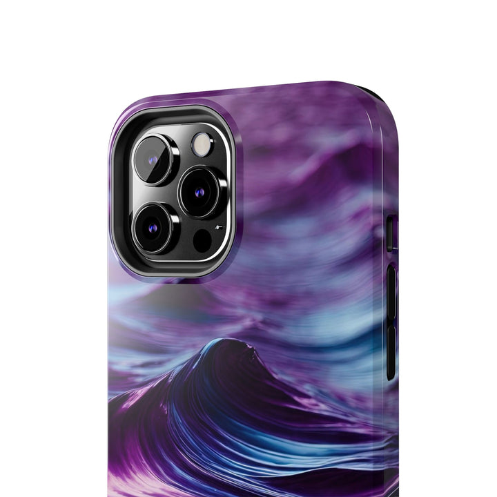 Purple Ocean Waves - Tough Phone Case - Phone Case - g(0D·IO) - iPhone 13 Mini - -