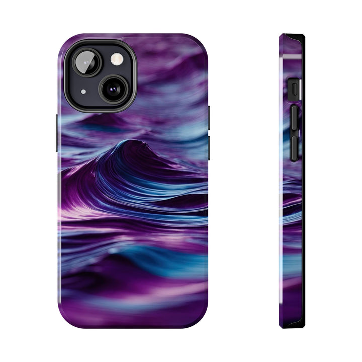 Purple Ocean Waves - Tough Phone Case - Phone Case - g(0D·IO) - iPhone 13 Mini - -