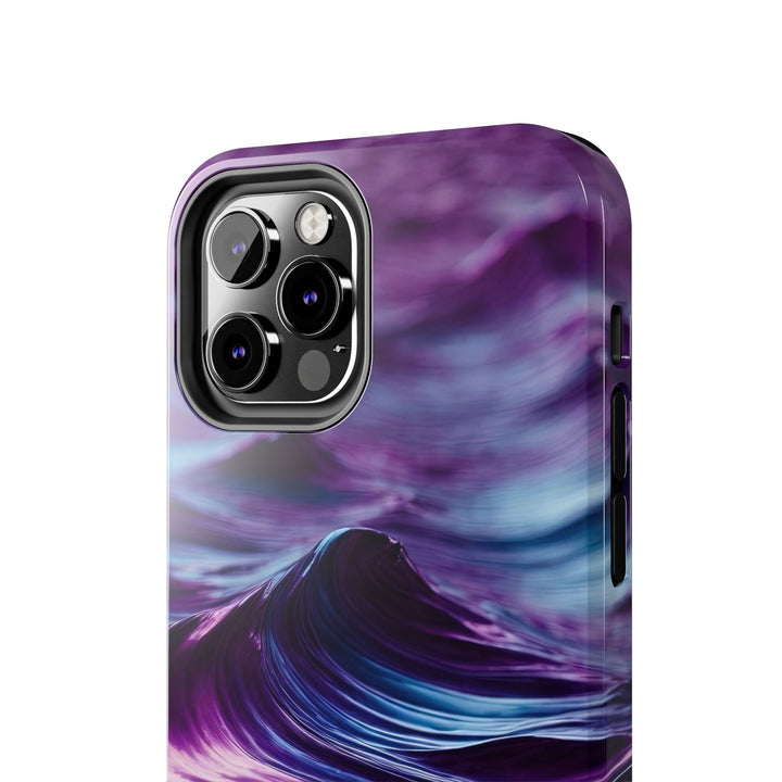 Purple Ocean Waves - Tough Phone Case - Phone Case - g(0D·IO) - iPhone 13 Mini - -