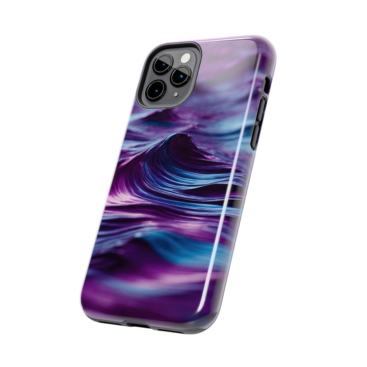 Purple Ocean Waves - Tough Phone Case - Phone Case - g(0D·IO) - iPhone 13 Mini - -