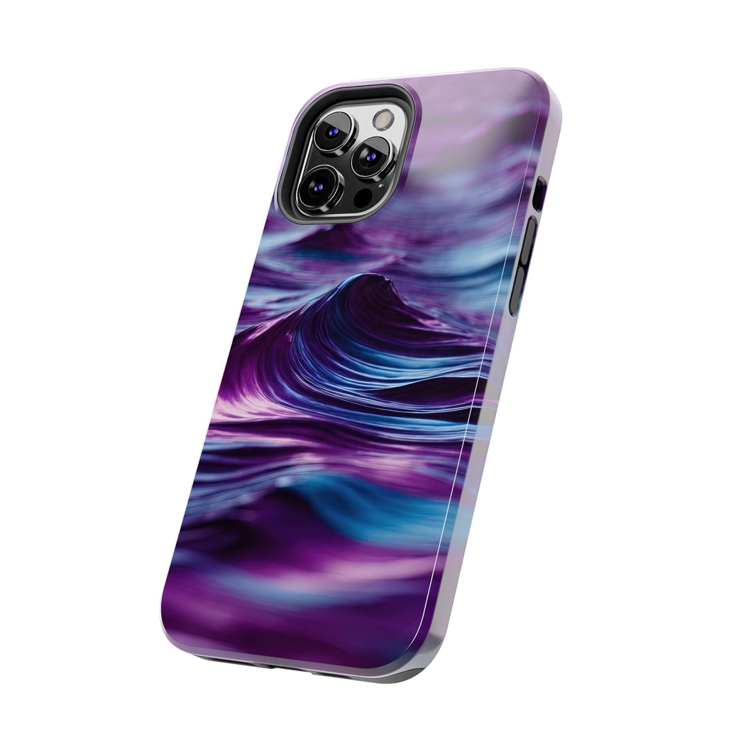 Purple Ocean Waves - Tough Phone Case - Phone Case - g(0D·IO) - iPhone 13 Mini - -