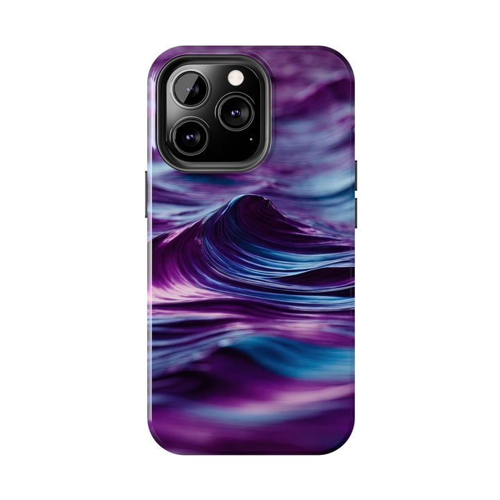 Purple Ocean Waves - Tough Phone Case - Phone Case - g(0D·IO) - iPhone 13 Mini - -