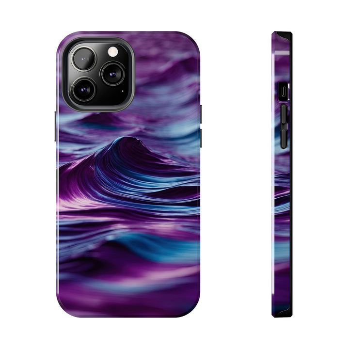 Purple Ocean Waves - Tough Phone Case - Phone Case - g(0D·IO) - iPhone 13 Pro Max - -