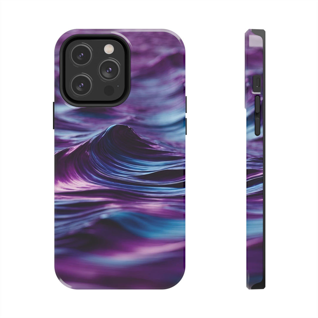 Purple Ocean Waves - Tough Phone Case - Phone Case - g(0D·IO) - iPhone 14 Pro Max - -