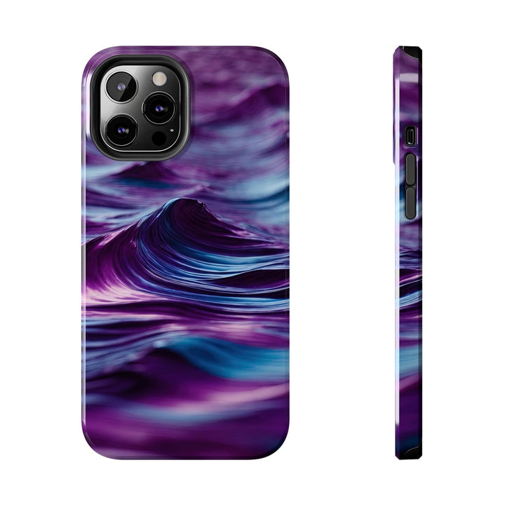 Purple Ocean Waves - Tough Phone Case - Phone Case - g(0D·IO) - iPhone 12 Pro Max - -