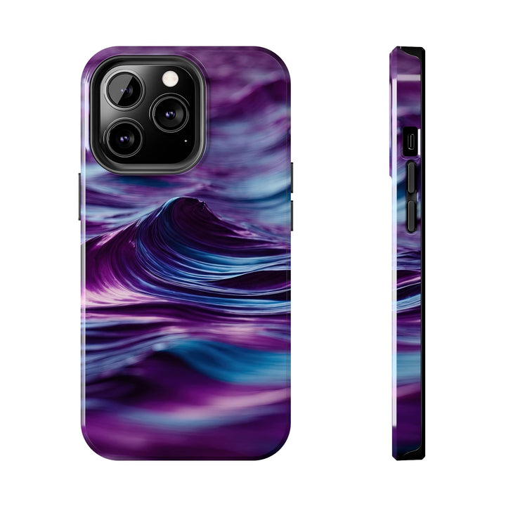 Purple Ocean Waves - Tough Phone Case - Phone Case - g(0D·IO) - iPhone 13 Pro - -