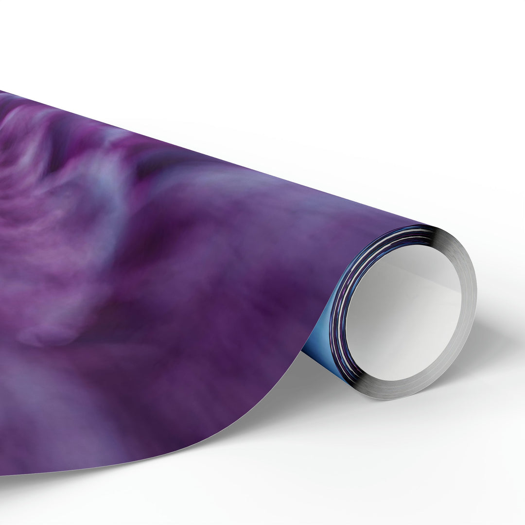 Purple Ocean Waves - Wrapping Paper - Home Decor - g(0D·IO) - 30'' x 72'' - Matte -