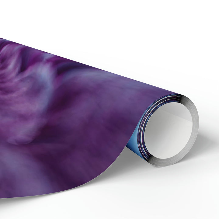 Purple Ocean Waves - Wrapping Paper - Home Decor - g(0D·IO) - 30'' x 72'' - Matte -