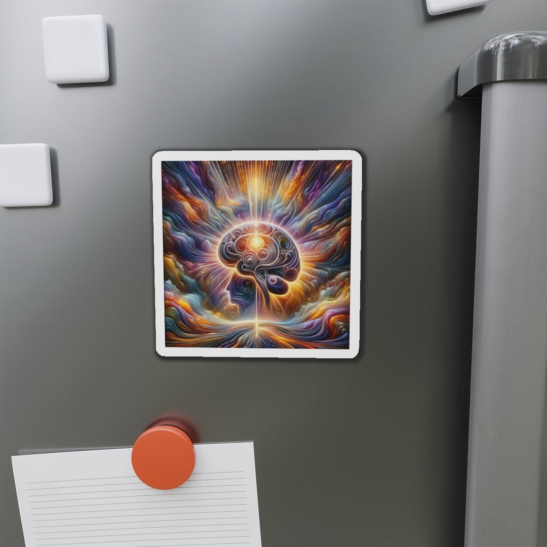 Radiant Consciousness Awakening - Die-cut Magnet - Home Decor - g(0D·IO) - 6 × 6" - Die-Cut - 1 pc