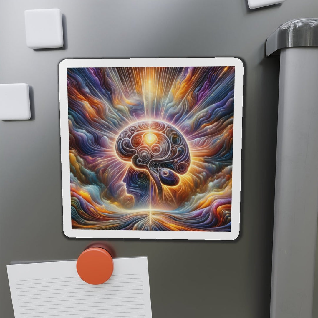 Radiant Consciousness Awakening - Die-cut Magnet - Home Decor - g(0D·IO) - 6 × 6" - Die-Cut - 1 pc