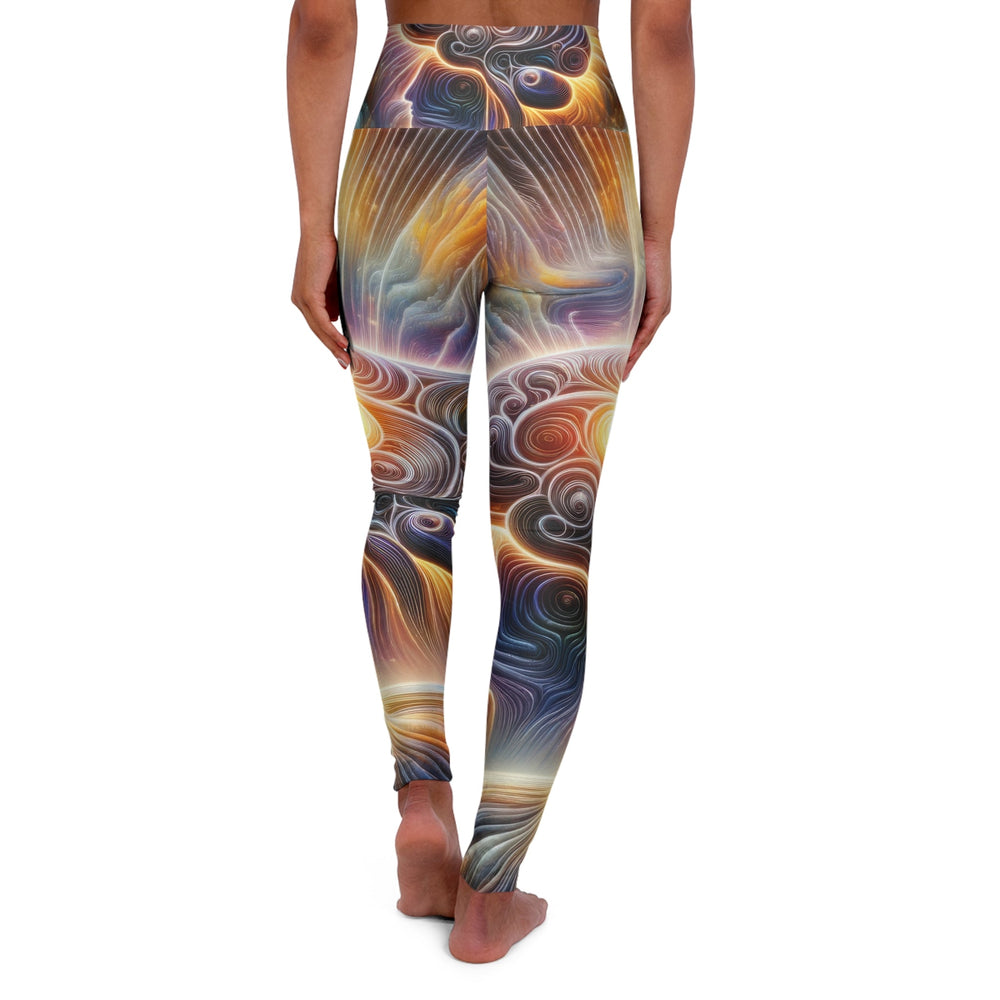 Radiant Consciousness Awakening - High Waisted AOP Yoga Leggings - All Over Prints - g(0D·IO) - XS - -