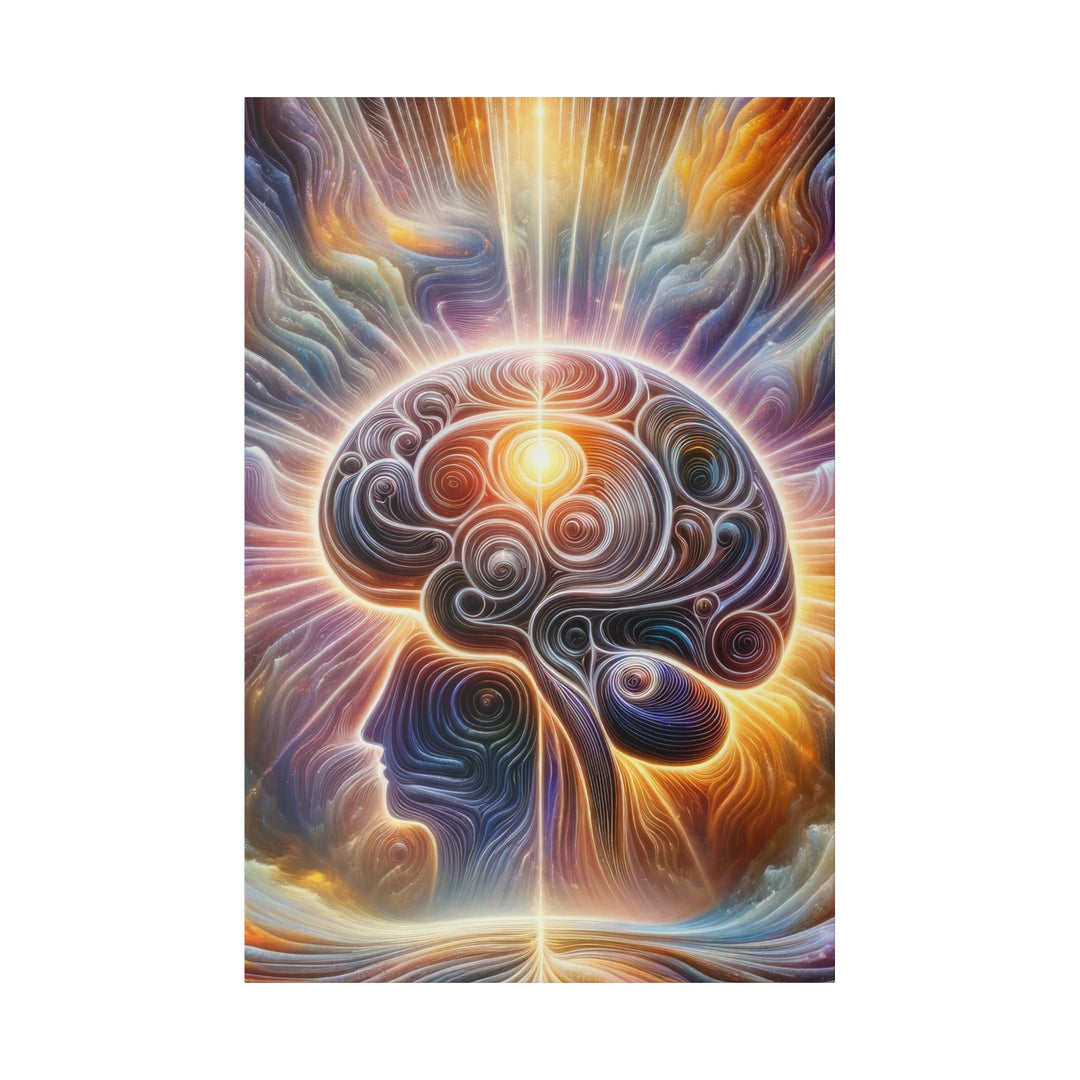 Radiant Consciousness Awakening - Matte Canvas - Canvas - g(0D·IO) - 32″ x 48″ (Vertical) - 0.75'' -