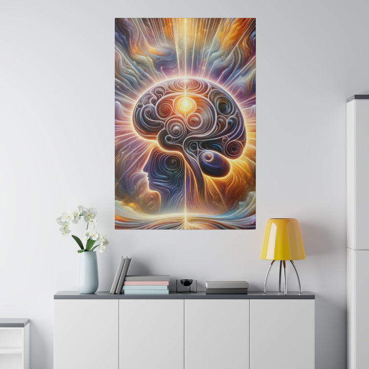 Radiant Consciousness Awakening - Matte Canvas - Canvas - g(0D·IO) - 32" x 32" (Square) - 0.75'' -