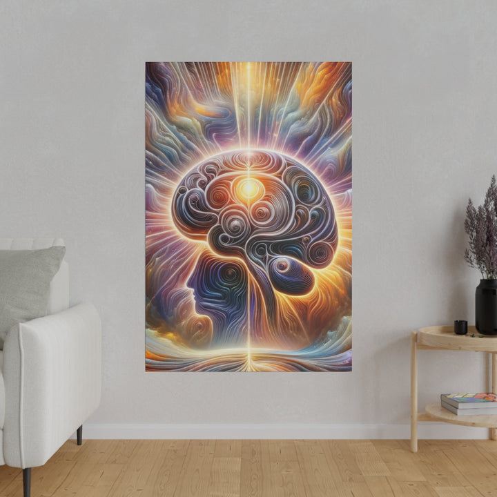 Radiant Consciousness Awakening - Matte Canvas - Canvas - g(0D·IO) - 32" x 32" (Square) - 0.75'' -