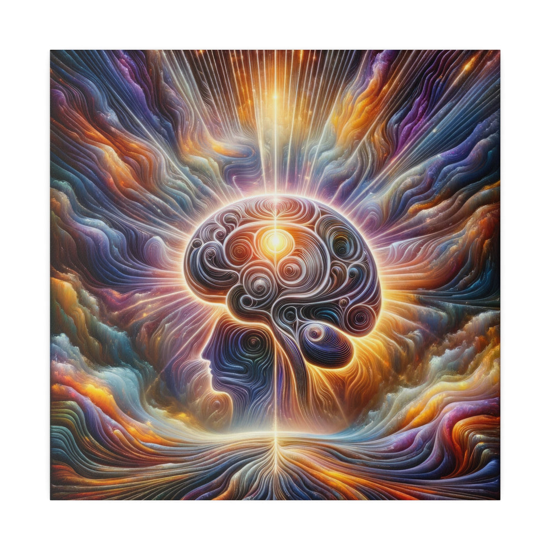 Radiant Consciousness Awakening - Matte Canvas - Canvas - g(0D·IO) - 32" x 32" (Square) - 0.75'' -