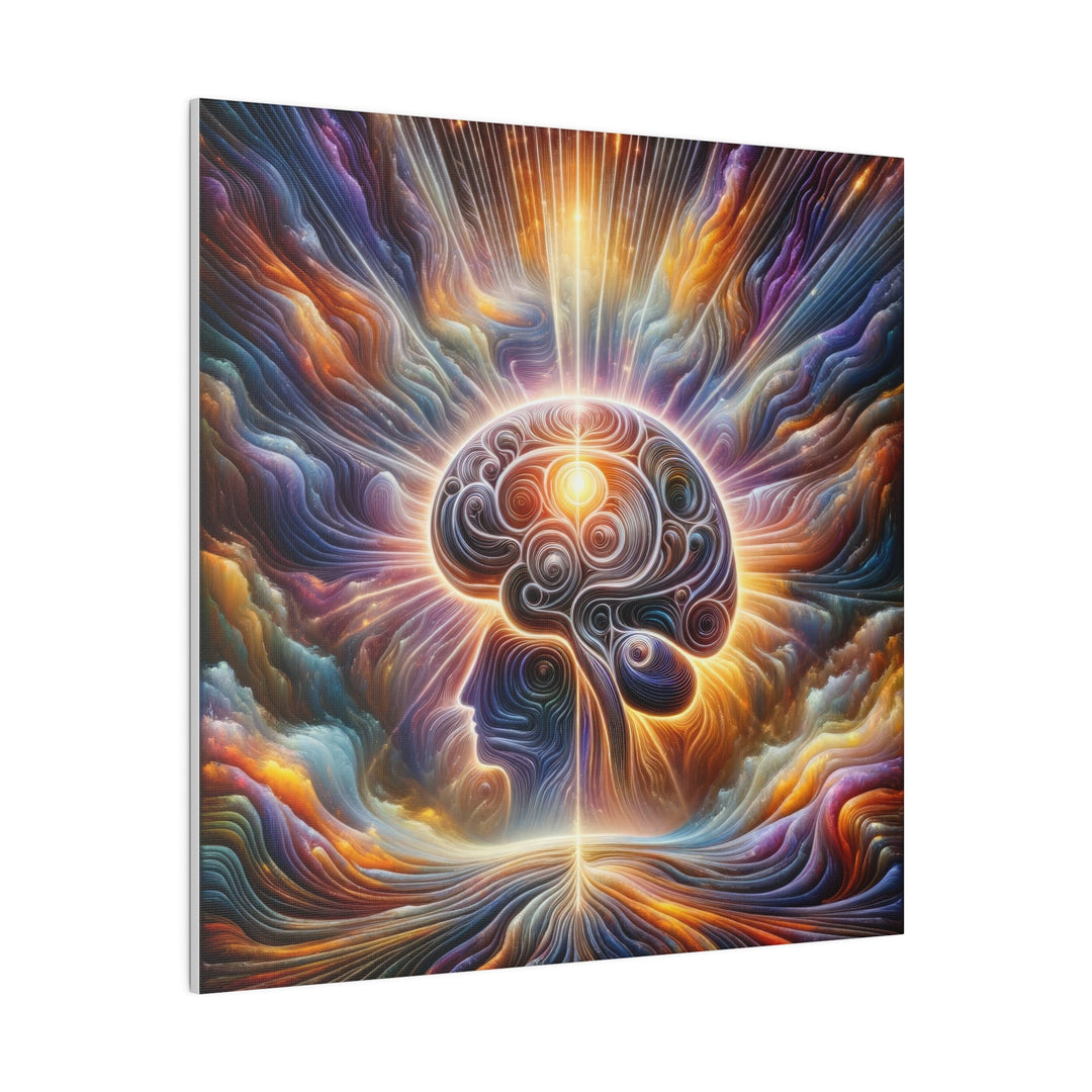 Radiant Consciousness Awakening - Matte Canvas - Canvas - g(0D·IO) - 32" x 32" (Square) - 0.75'' -
