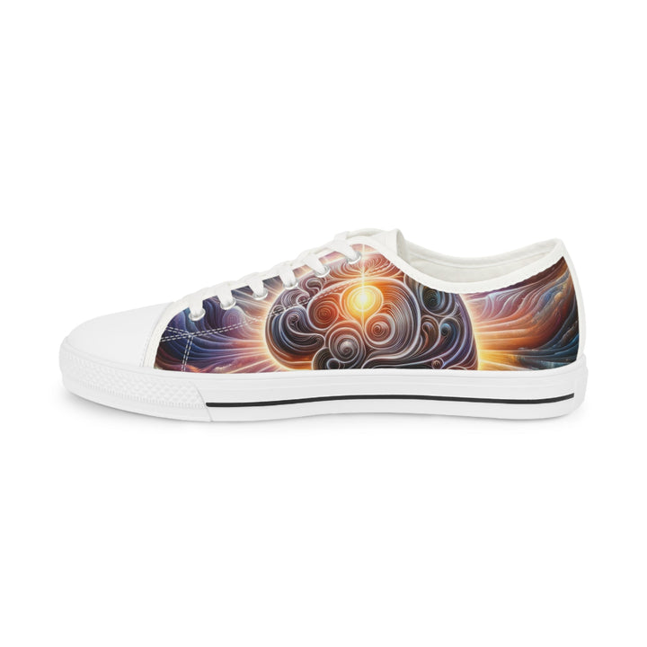 Radiant Consciousness Awakening - Men's Lowtop Sneakers - Shoes - g(0D·IO) - US 5 - Black sole -