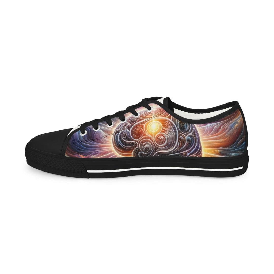 Radiant Consciousness Awakening - Men's Lowtop Sneakers - Shoes - g(0D·IO) - US 5 - Black sole -
