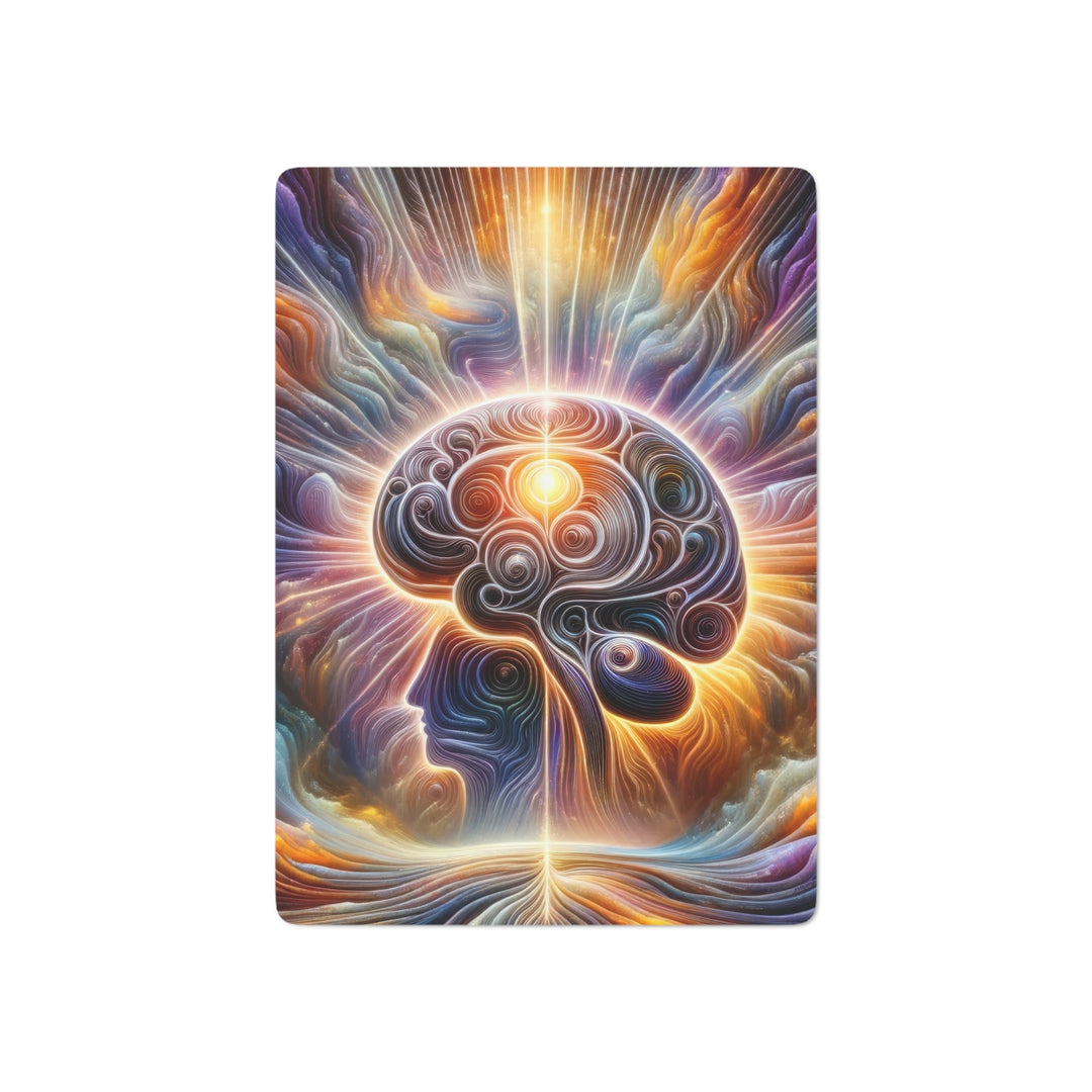 Radiant Consciousness Awakening - Poker Cards - Paper products - g(0D·IO) - 2.47" x 3.47" - White - Semi Glossy