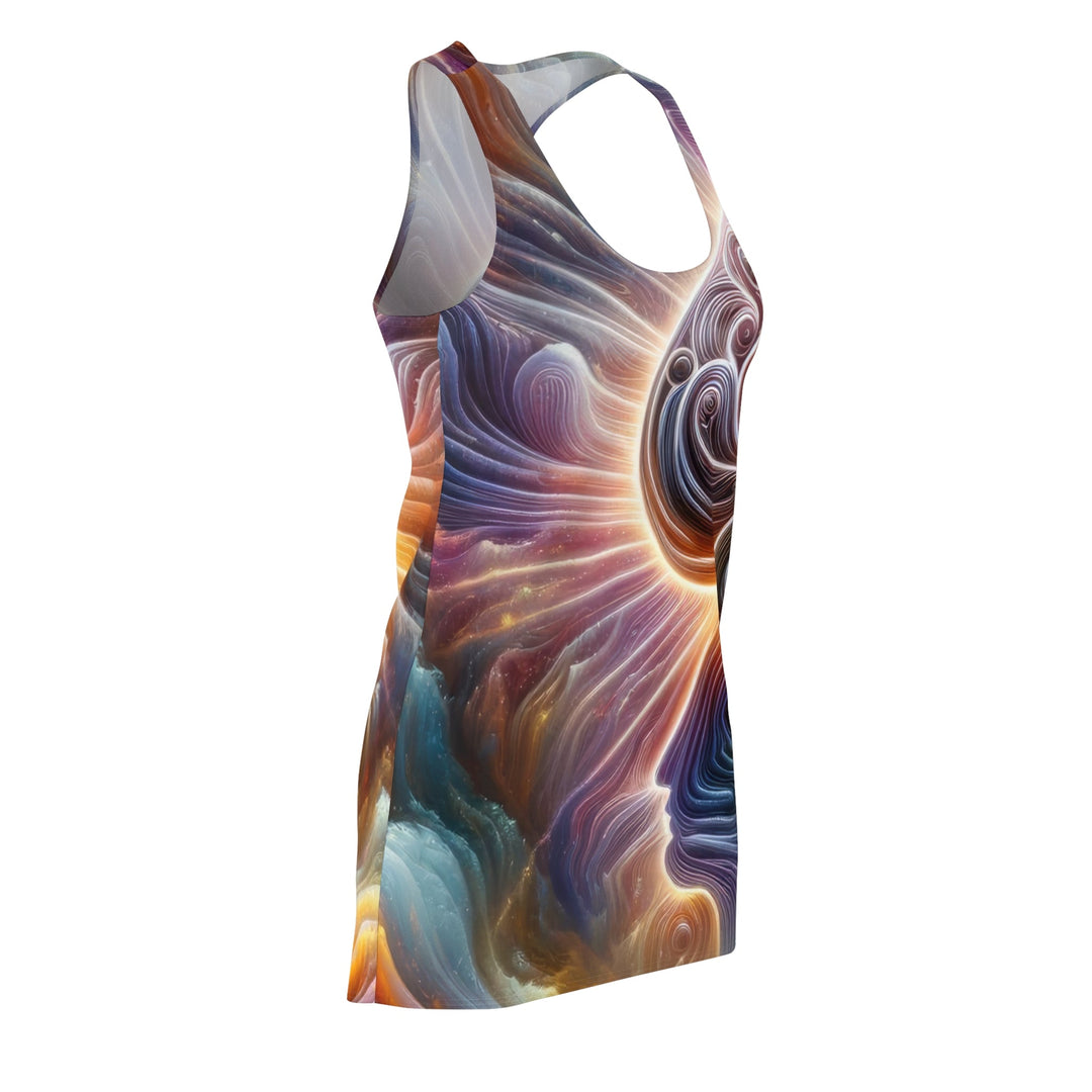Radiant Consciousness Awakening - Racerback Dress - All Over Prints - g(0D·IO) - XS - -