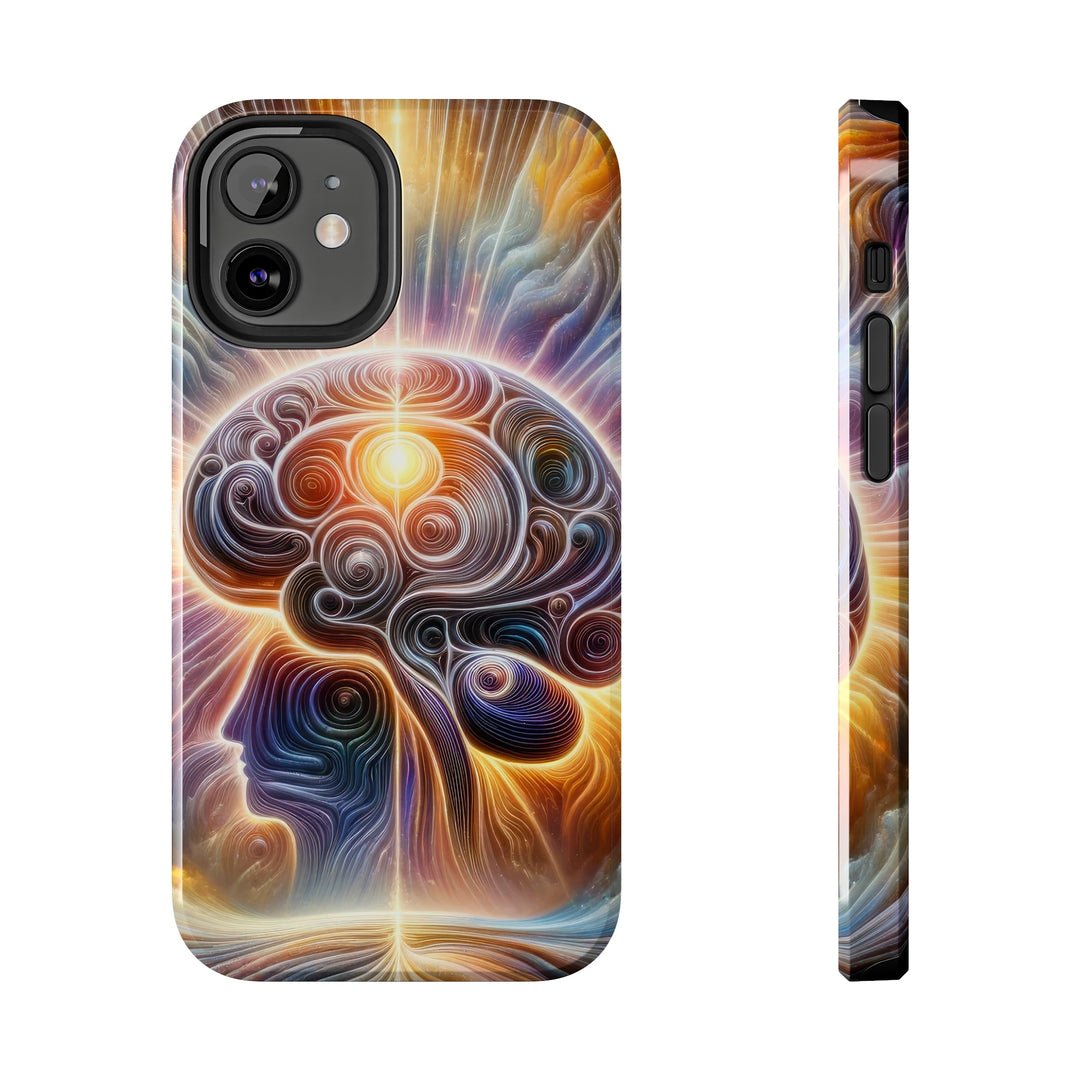 Radiant Consciousness Awakening - Tough Phone Case - Phone Case - g(0D·IO) - iPhone 12 Mini - -