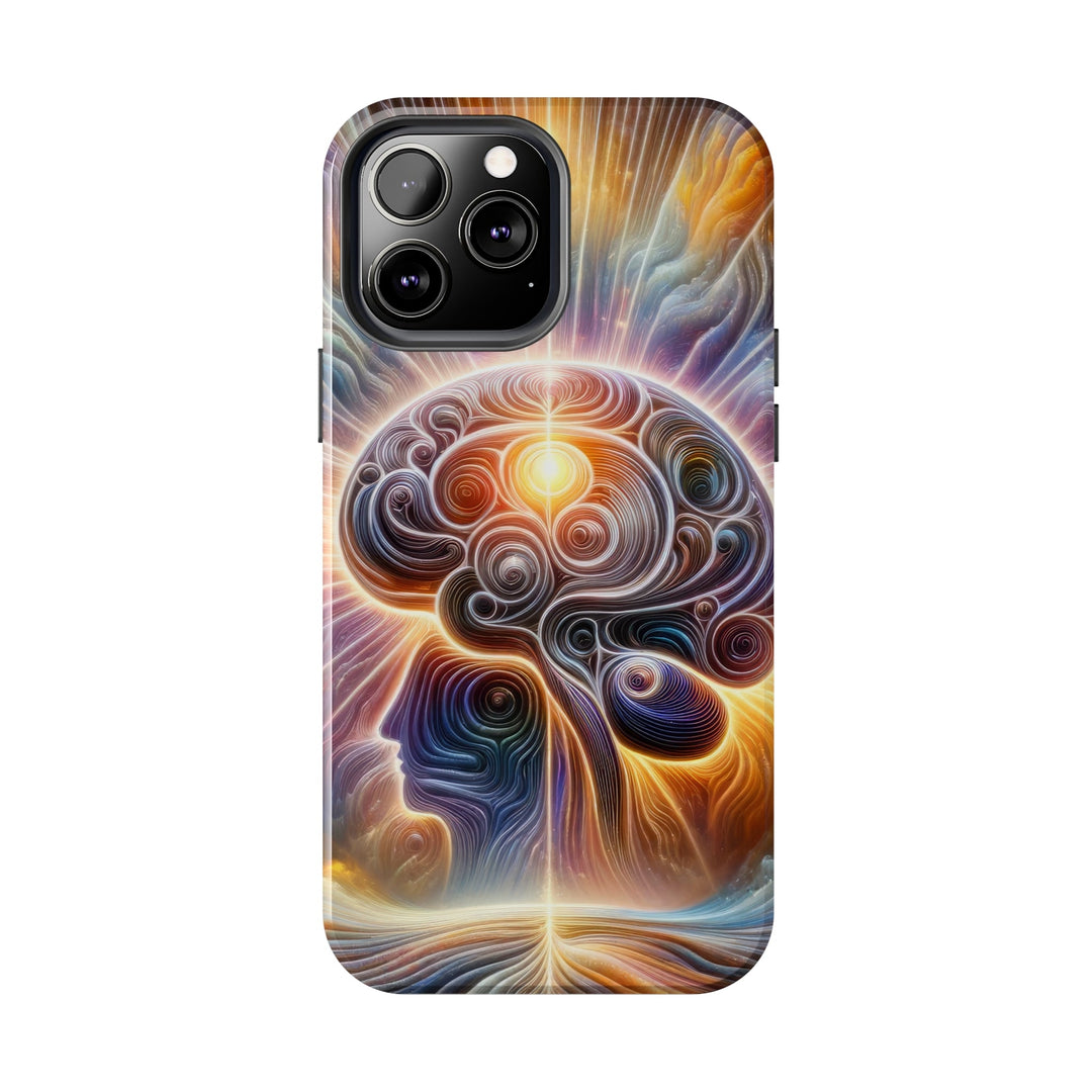 Radiant Consciousness Awakening - Tough Phone Case - Phone Case - g(0D·IO) - iPhone 13 Mini - -
