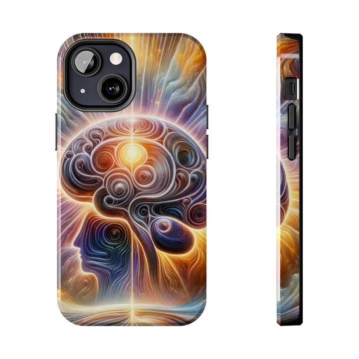 Radiant Consciousness Awakening - Tough Phone Case - Phone Case - g(0D·IO) - iPhone 13 Mini - -