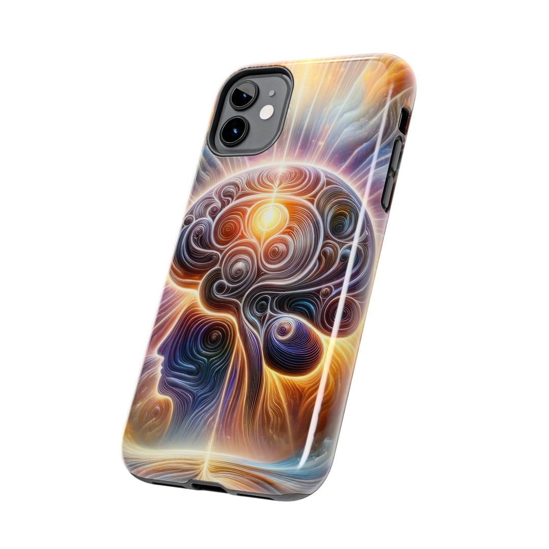 Radiant Consciousness Awakening - Tough Phone Case - Phone Case - g(0D·IO) - iPhone 13 Mini - -