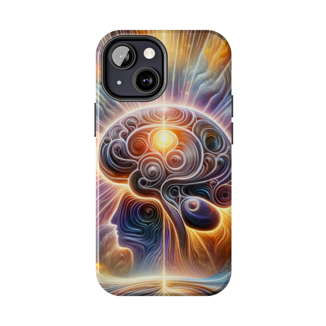 Radiant Consciousness Awakening - Tough Phone Case - Phone Case - g(0D·IO) - iPhone 13 Mini - -