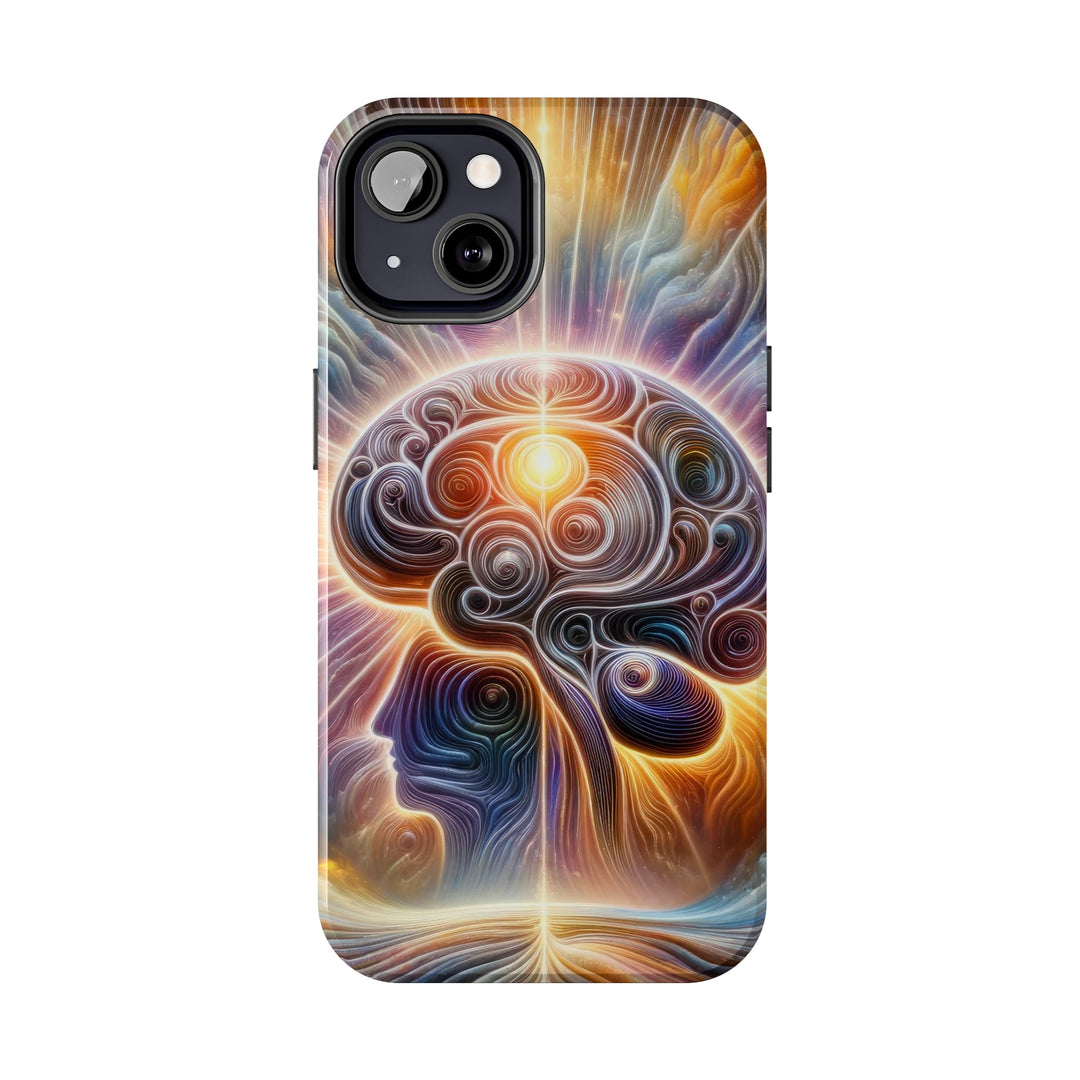 Radiant Consciousness Awakening - Tough Phone Case - Phone Case - g(0D·IO) - iPhone 13 Mini - -