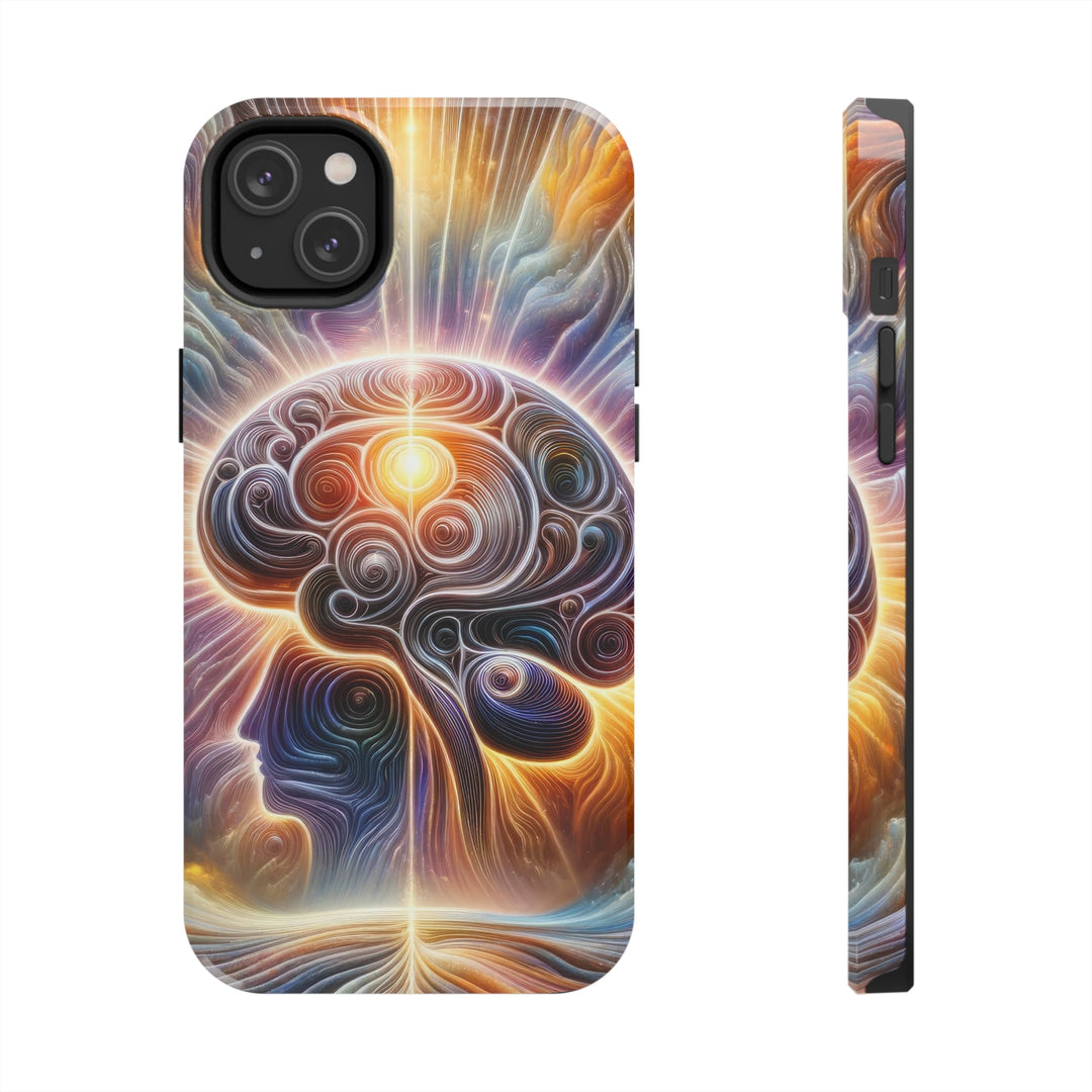 Radiant Consciousness Awakening - Tough Phone Case - Phone Case - g(0D·IO) - iPhone 14 Plus - -