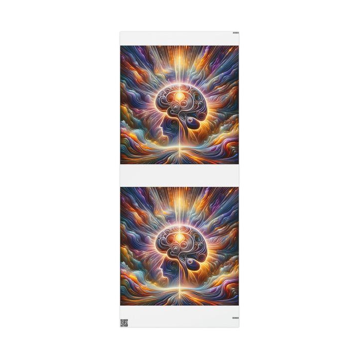 Radiant Consciousness Awakening - Wrapping Paper - Home Decor - g(0D·IO) - 30'' x 72'' - Matte -