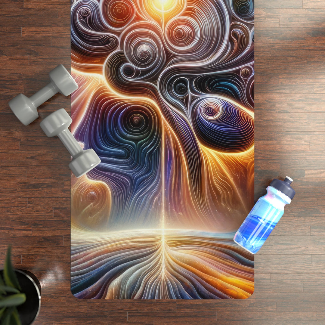 Radiant Consciousness Awakening - Yoga Mat - Home Decor - g(0D·IO) - 24” x 68” - -