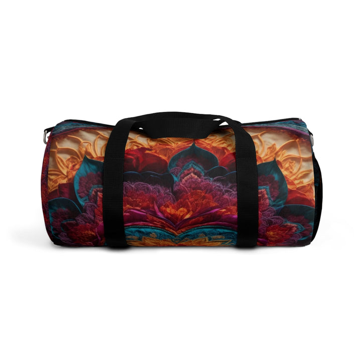 Radiant Floral Mandala - Duffle Bag - Bags - g(0D·IO) - Small - -