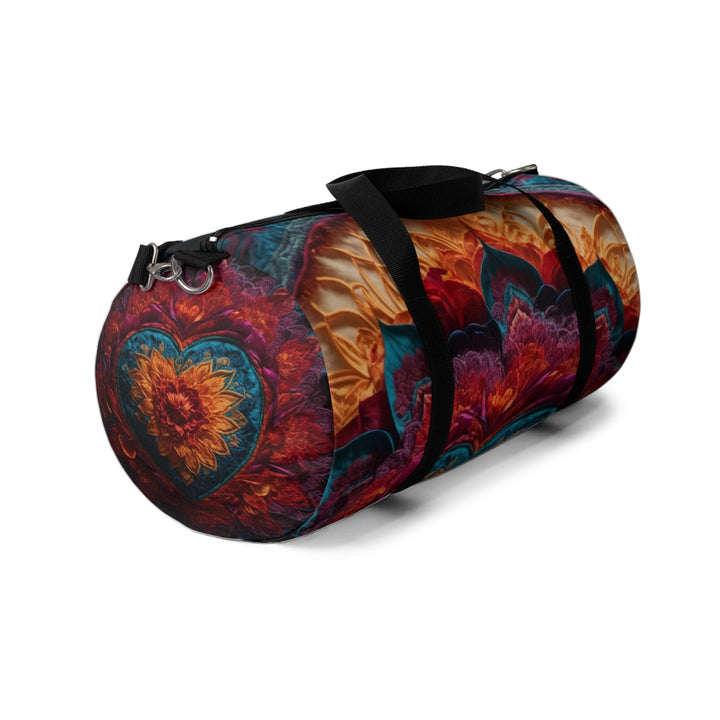 Radiant Floral Mandala - Duffle Bag - Bags - g(0D·IO) - Large - -