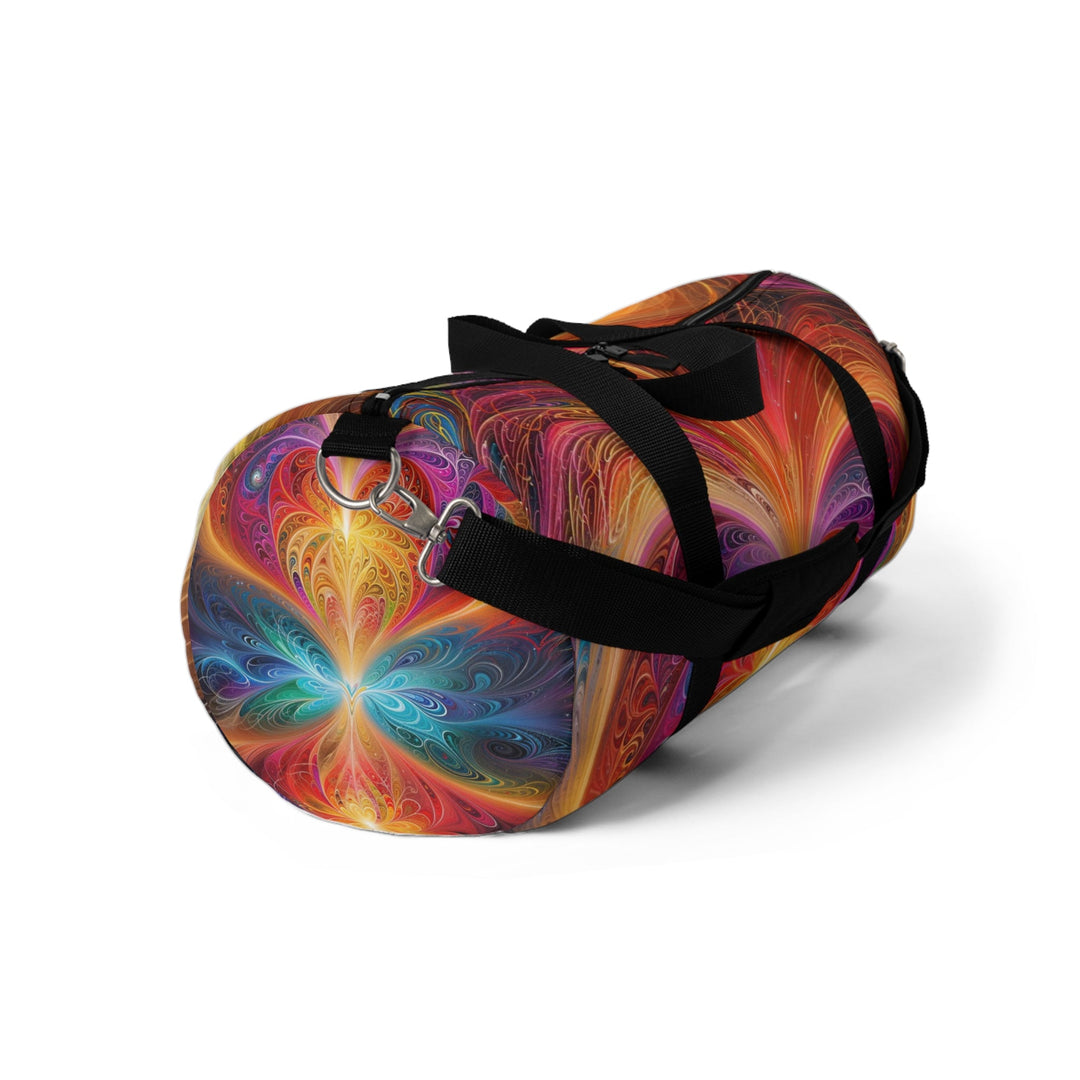 Radiant Fractal Blossom - Duffle Bag - Bags - g(0D·IO) - Large - -