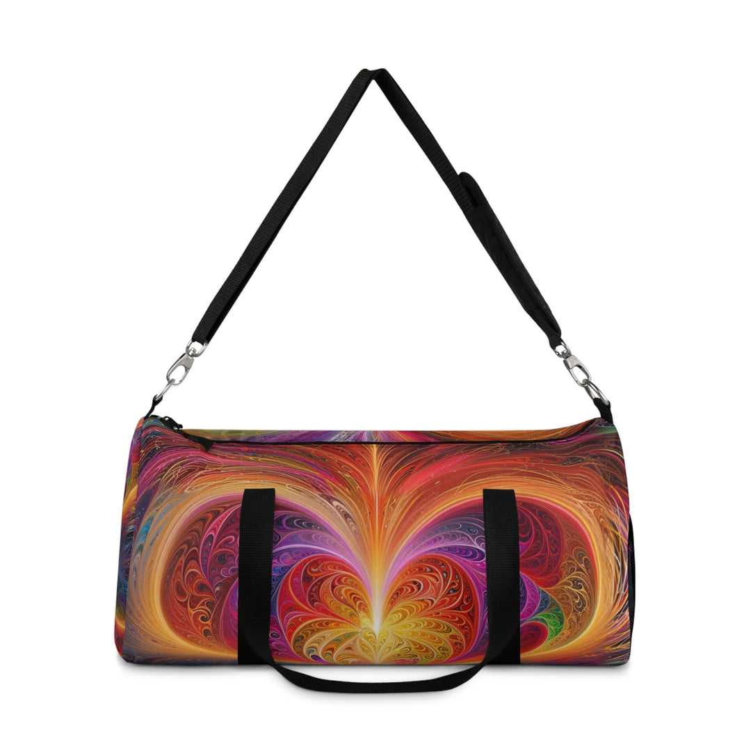 Radiant Fractal Blossom - Duffle Bag - Bags - g(0D·IO) - Large - -