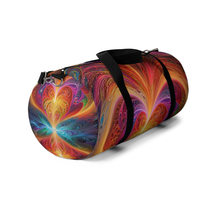 Radiant Fractal Blossom - Duffle Bag - Bags - g(0D·IO) - Large - -