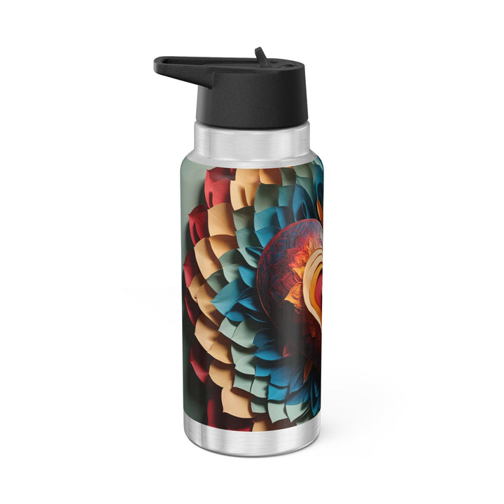 Radiant Heart Bloom - Gator Tumbler 32oz - Mug - g(0D·IO) - Silver - 32oz -