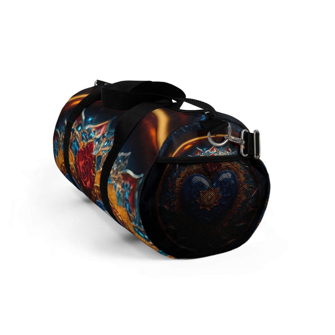 Sapphire Rose Mandala - Duffle Bag - Bags - g(0D·IO) - Large - -