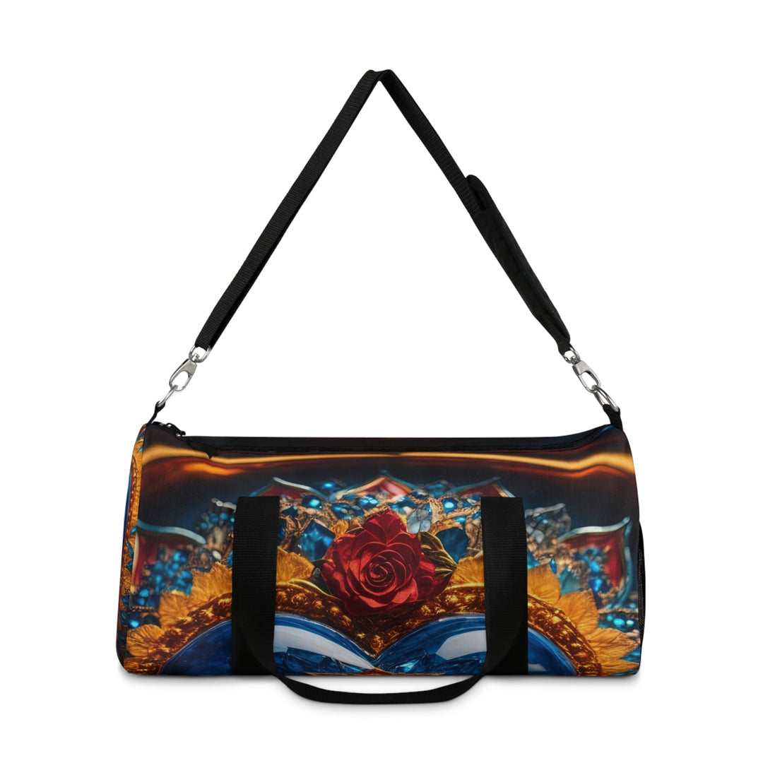 Sapphire Rose Mandala - Duffle Bag - Bags - g(0D·IO) - Large - -