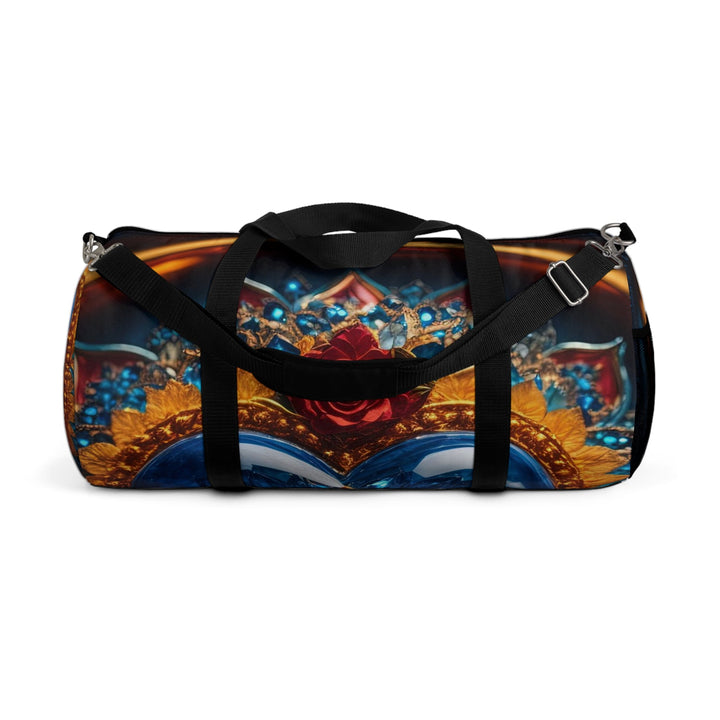 Sapphire Rose Mandala - Duffle Bag - Bags - g(0D·IO) - Large - -