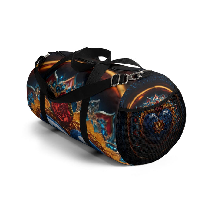 Sapphire Rose Mandala - Duffle Bag - Bags - g(0D·IO) - Large - -