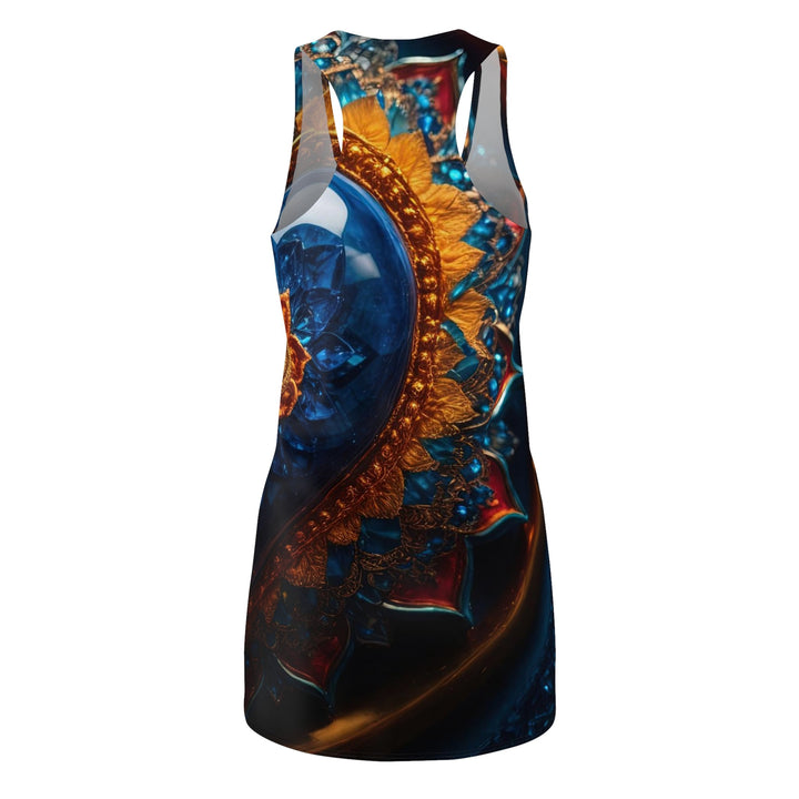 Sapphire Rose Mandala - Racerback Dress - All Over Prints - g(0D·IO) - XS - -