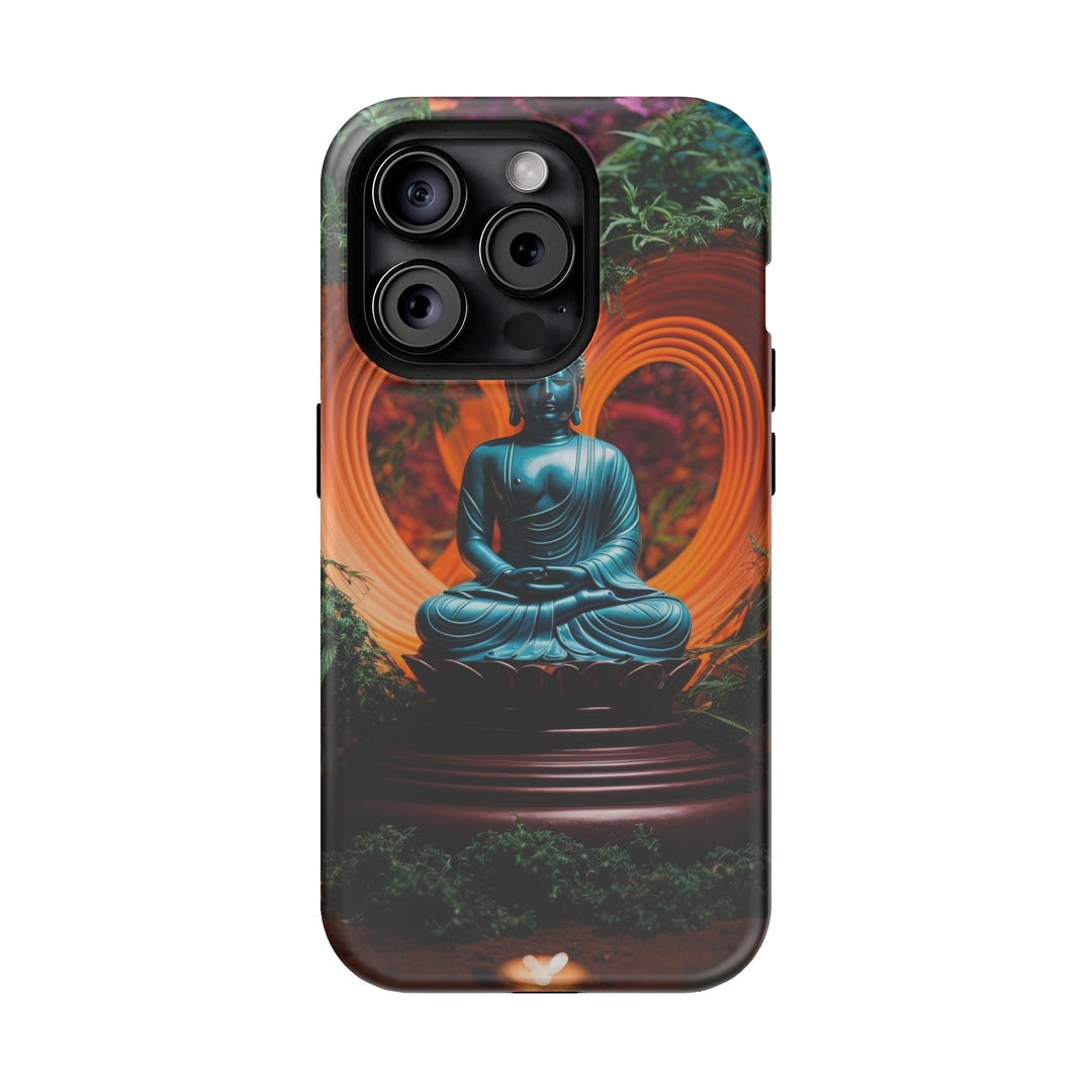 Serenity Heart Illumination - MagSafe Tough Case - Phone Case - g(0D·IO) - iPhone 15 Pro - Matte -
