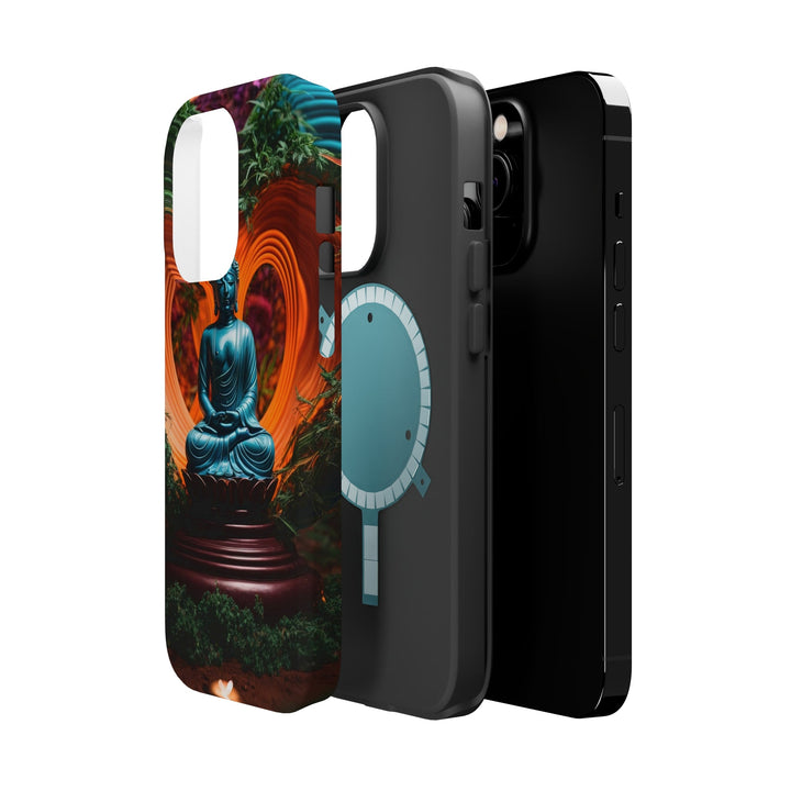 Serenity Heart Illumination - MagSafe Tough Case - Phone Case - g(0D·IO) - iPhone 14 Pro Max - Glossy -