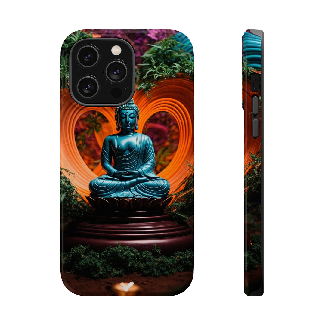 Serenity Heart Illumination - MagSafe Tough Case - Phone Case - g(0D·IO) - iPhone 14 Pro Max - Glossy -