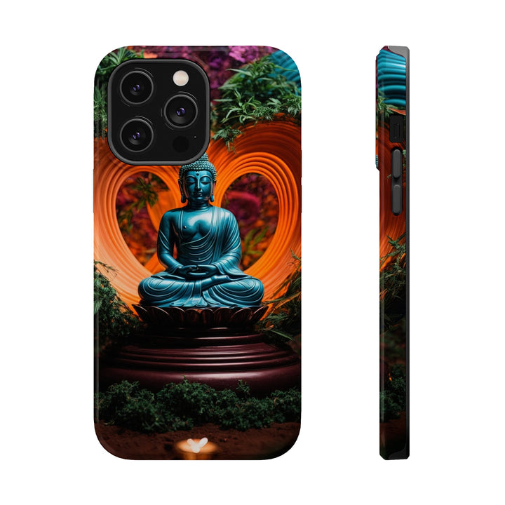 Serenity Heart Illumination - MagSafe Tough Case - Phone Case - g(0D·IO) - iPhone 14 Pro Max - Glossy -