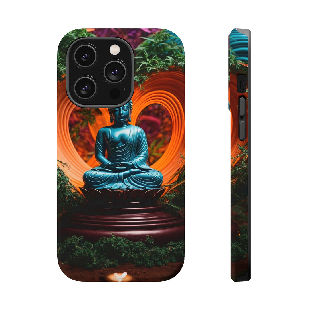 Serenity Heart Illumination - MagSafe Tough Case - Phone Case - g(0D·IO) - iPhone 14 Pro - Matte -